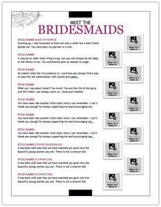 8-Page DIY Magazine Wedding Program (10)