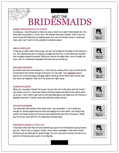 8-Page DIY Magazine Wedding Program (6)