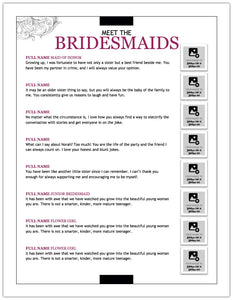 8-Page DIY Magazine Wedding Program (8)