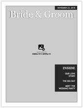 4-Page DIY Magazine Wedding Program