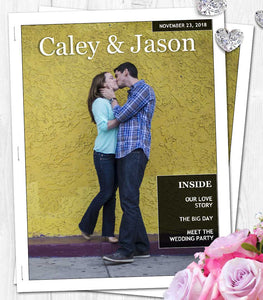 8-Page DIY Magazine Wedding Program (12)